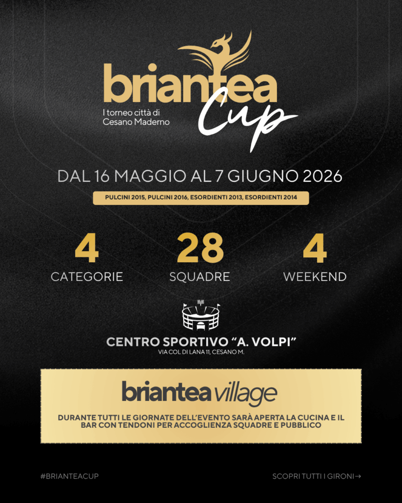 briantea briantea cup programma gironi